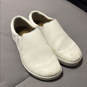 Birkenstock Women's White Slip-On Sneakers